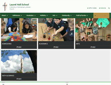Tablet Screenshot of laurelhall.org